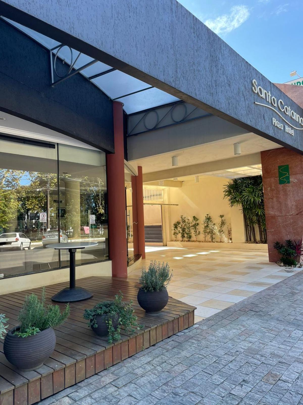 Santa Catarina Plaza Hotel Canoinhas Eksteriør bilde